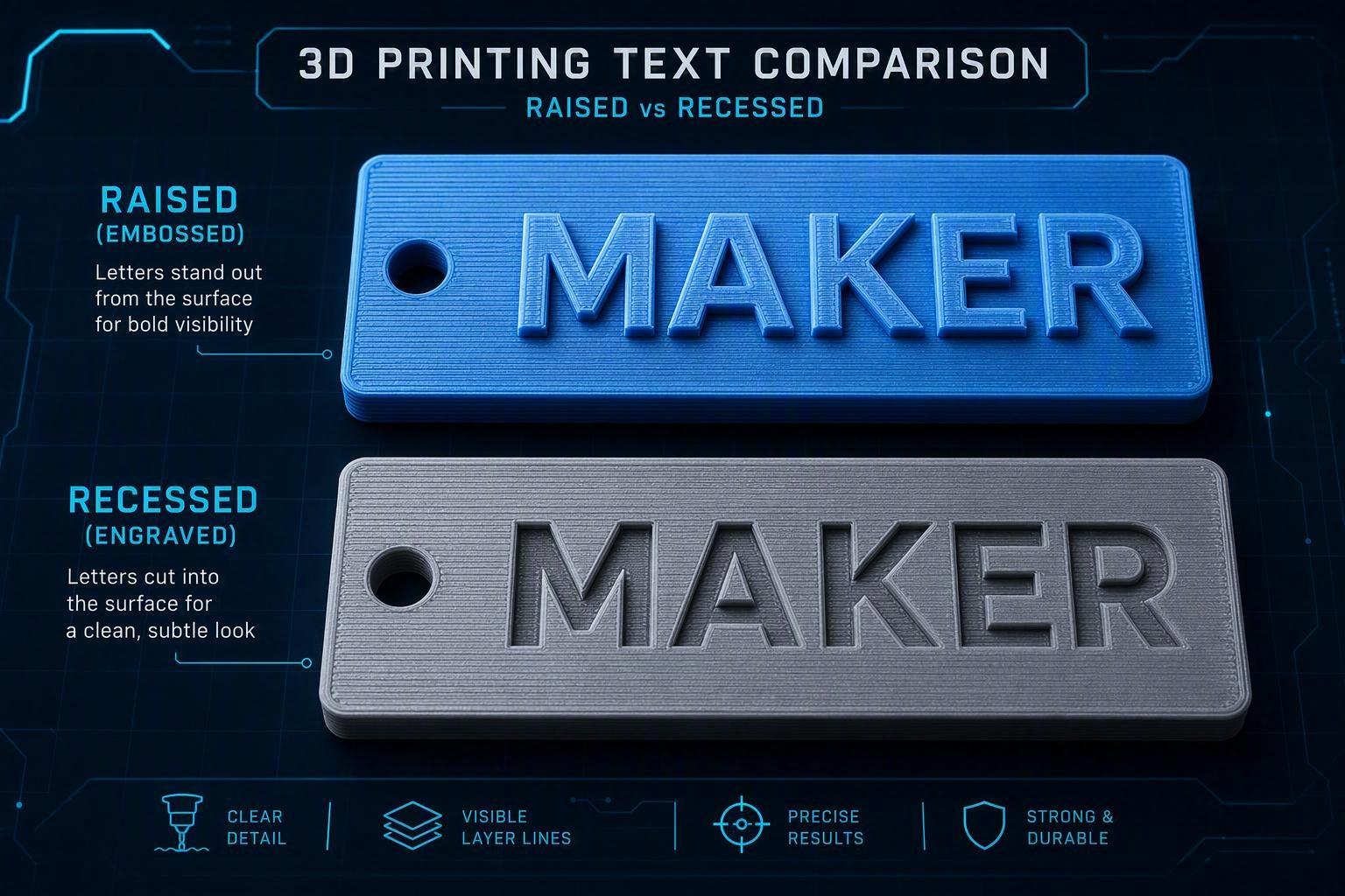 How to Get Crisp 3D-Printed Text and Logos Every Time
