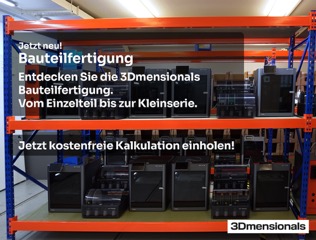 3Dmensionals Opens a 3D Printing Production Facility in Cologne