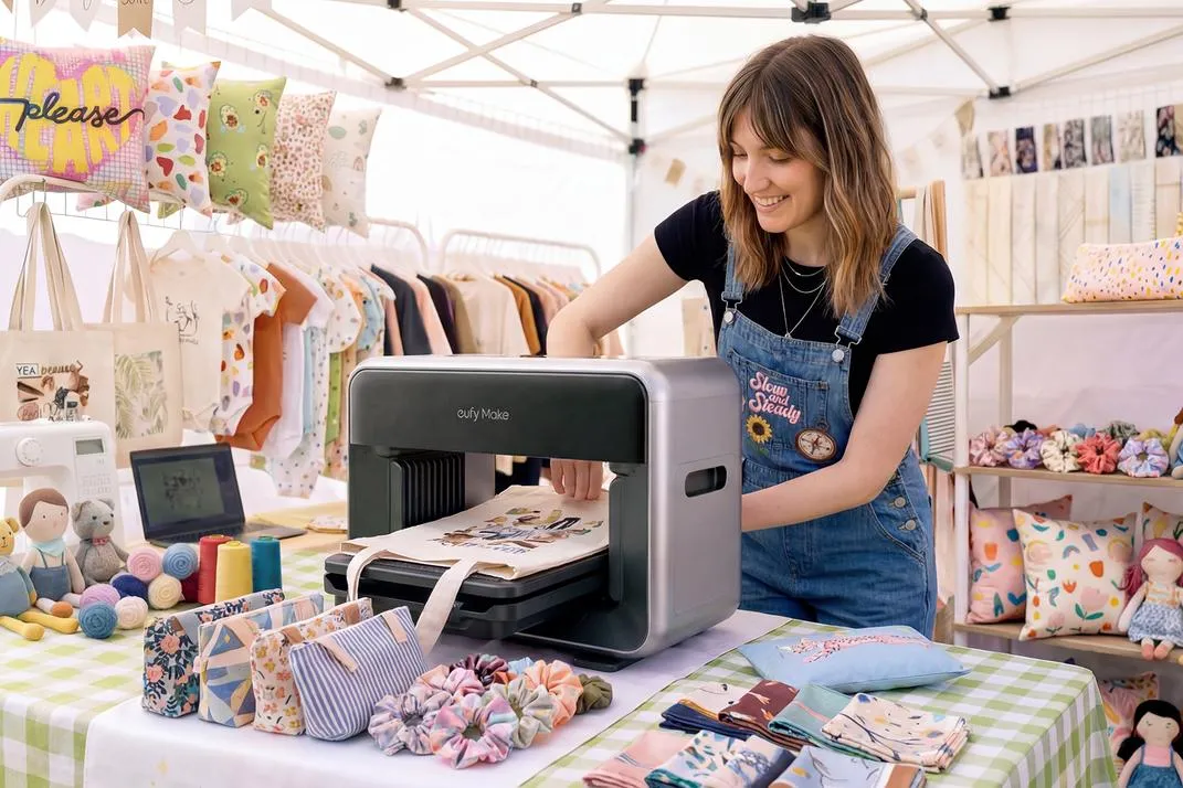 Anker's EufyMake Fabric Printer Brings DTG and DTF Printing to Your Desk