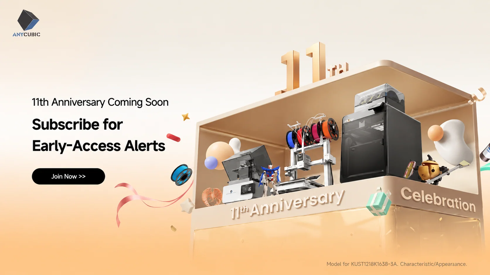 Anycubic's 11th Anniversary Sale Runs From August 26 to October 8