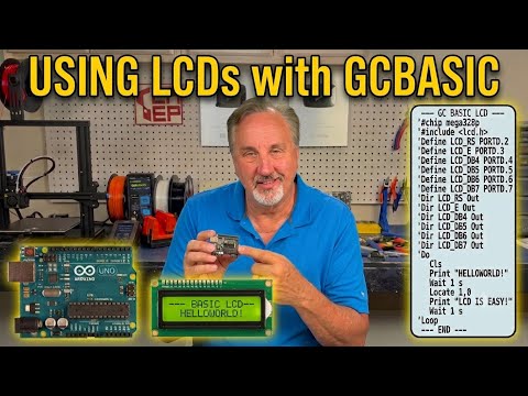 Arduino and GCBASIC: Control a Character LCD With Built-In Commands
