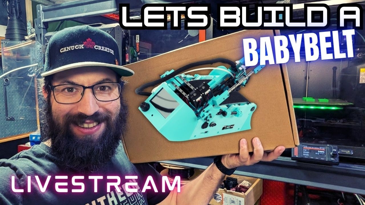 BabyBeltPRO: An Open Source Belt Printer Kit From LDO and West3D