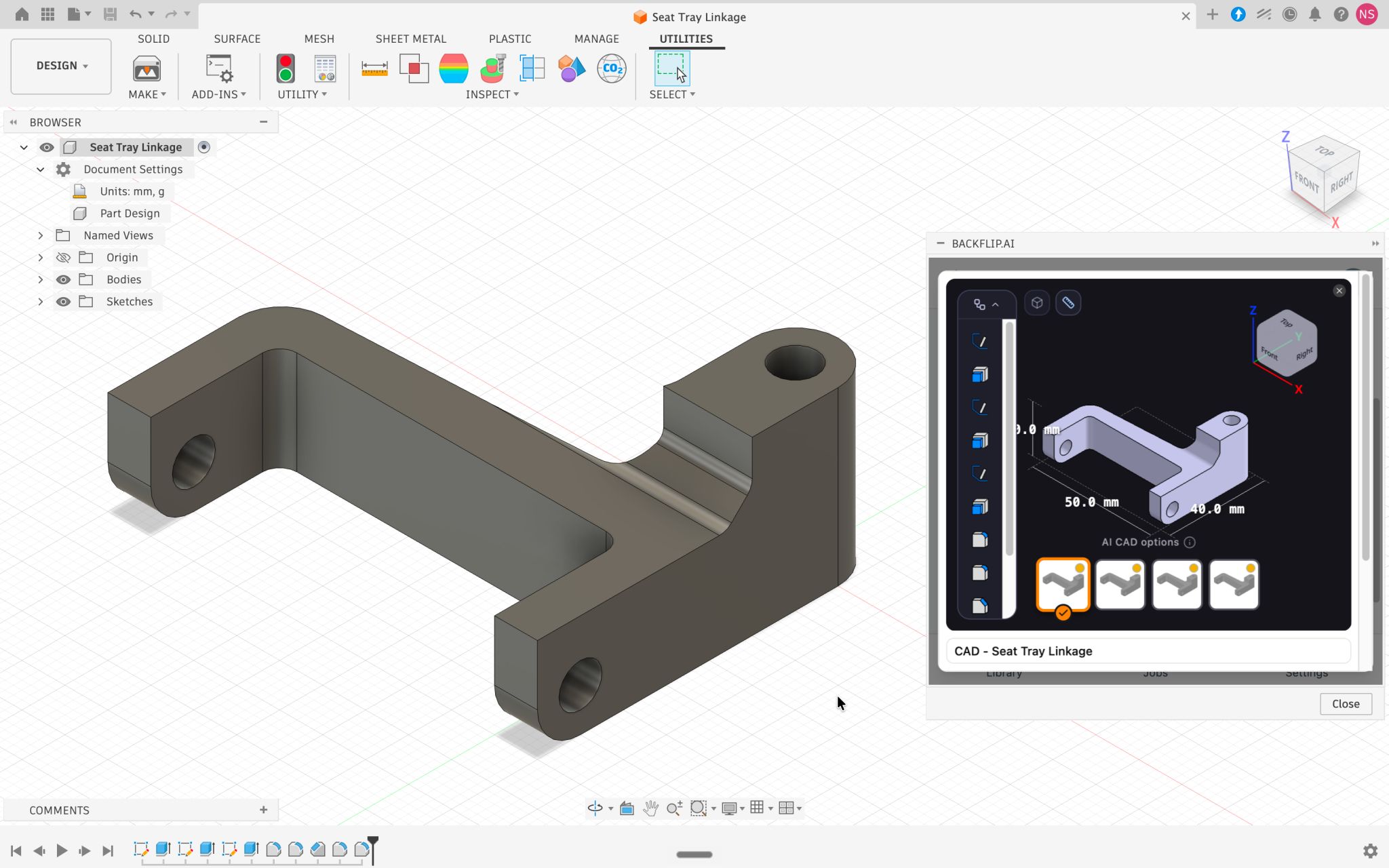 Backflip AI Turns 3D Scans Into Editable CAD Models for $10 a Part
