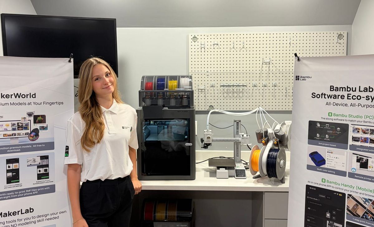 Bambu Lab Campus Ambassador Teaches 3D Printing to Kids in Summer STEM Series
