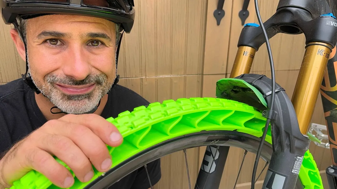 Someone 3D Printed a Usable Airless Mountain Bike Tire