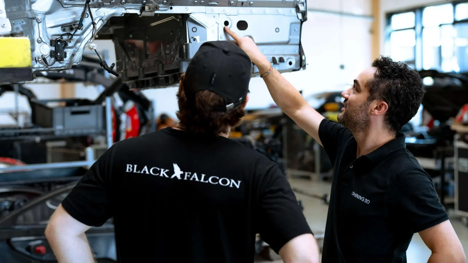 Black Falcon Uses 3D Scanning to Verify a Nürburgring Crash Repair