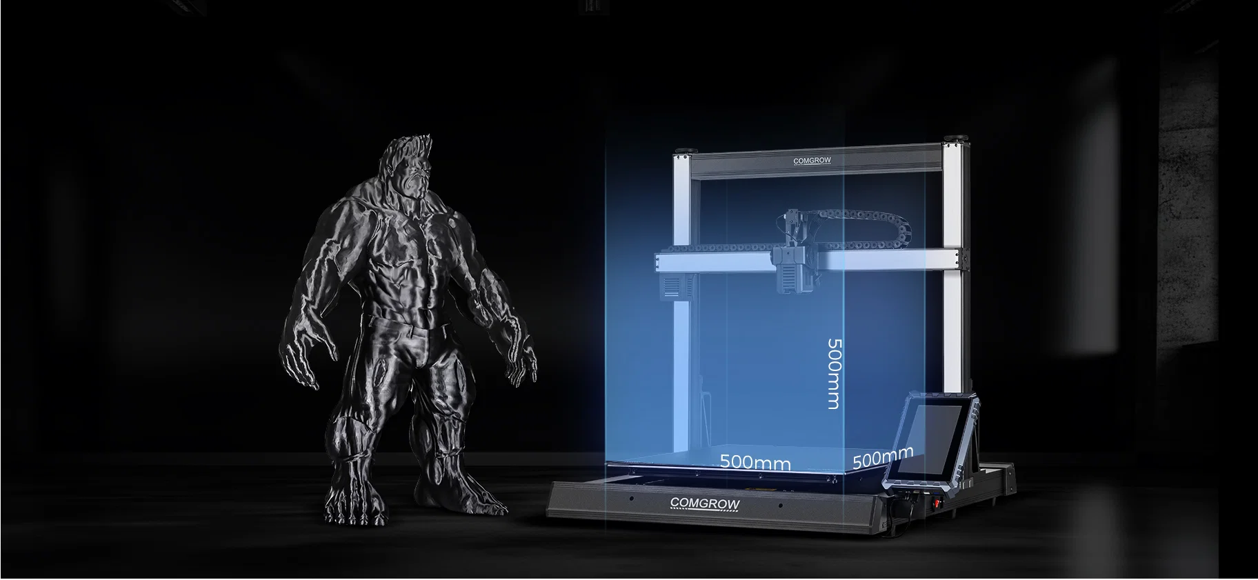 Comgrow T500 Review: A 500x500x500mm Large-Format 3D Printer
