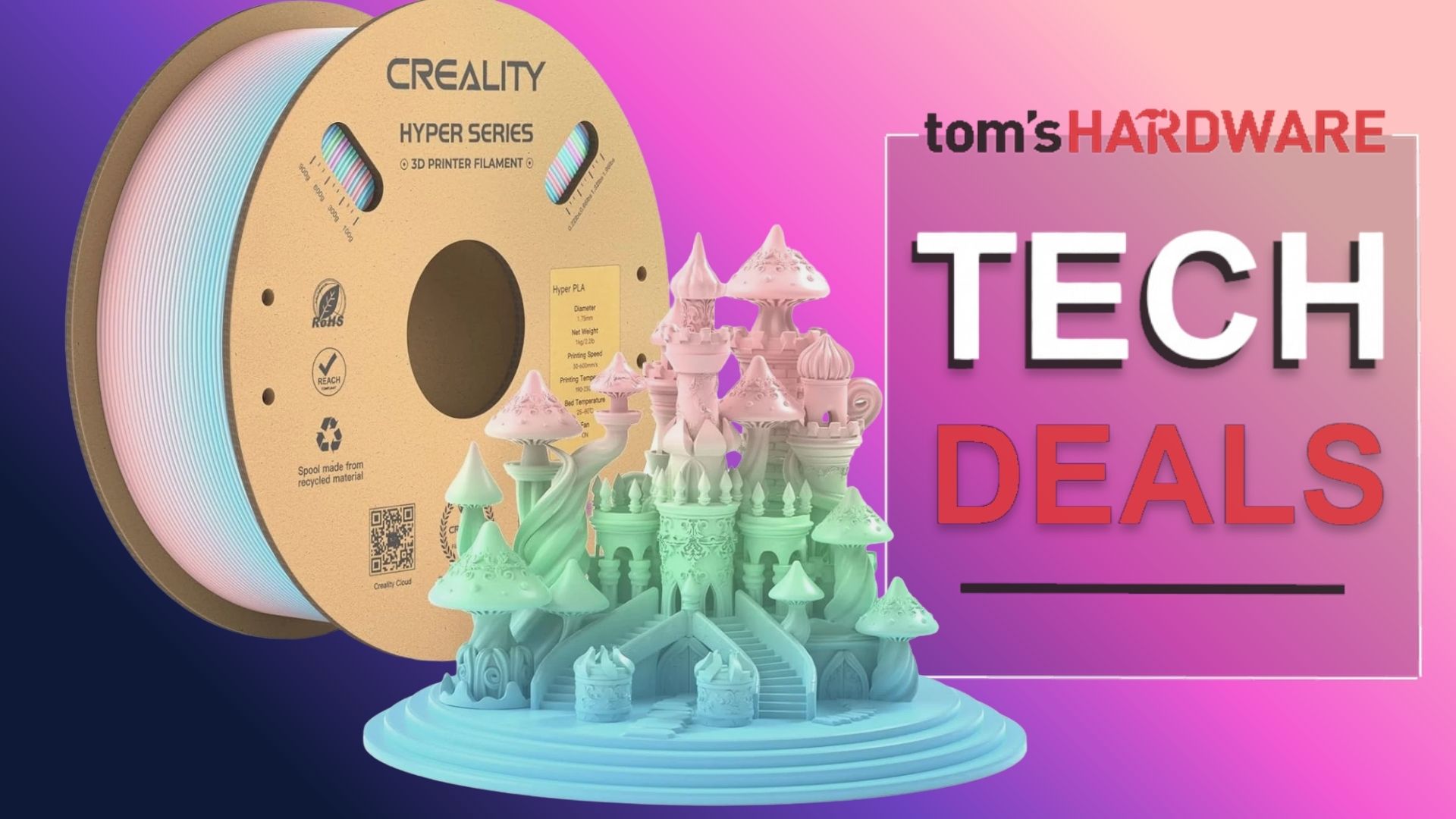 Creality Hyper PLA Drops to $8.63 per Spool in 10-Reel eBay Blowout