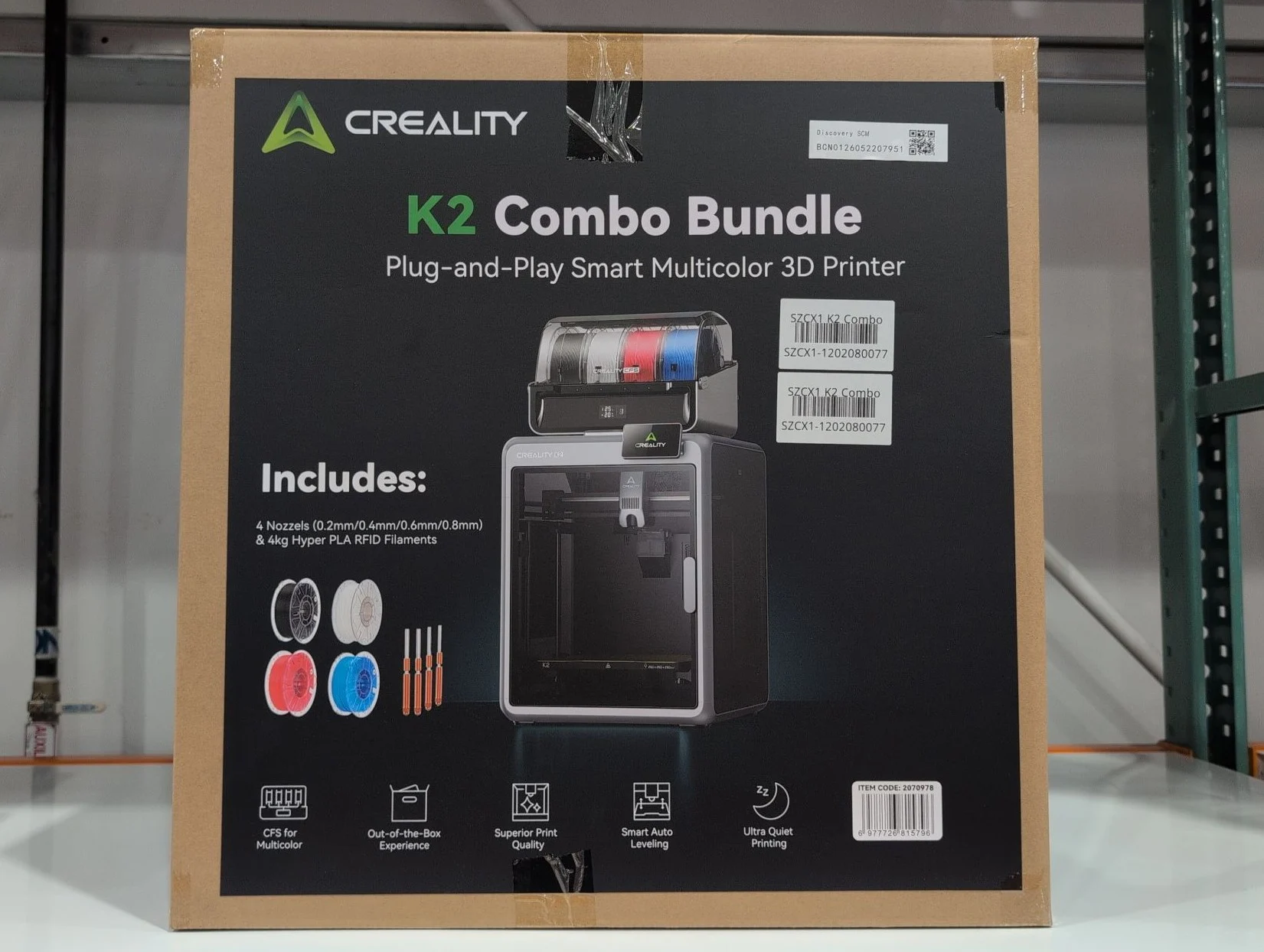 Creality K2 Combo Appears at Costco for $579.99