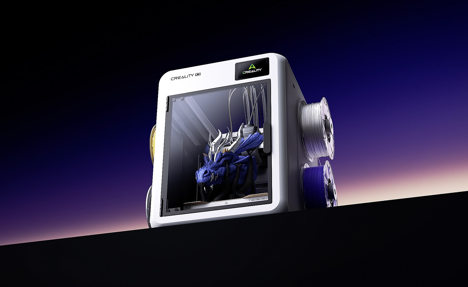 Creality K3 Is the First Desktop Printer With Automatic Nozzle Swapping