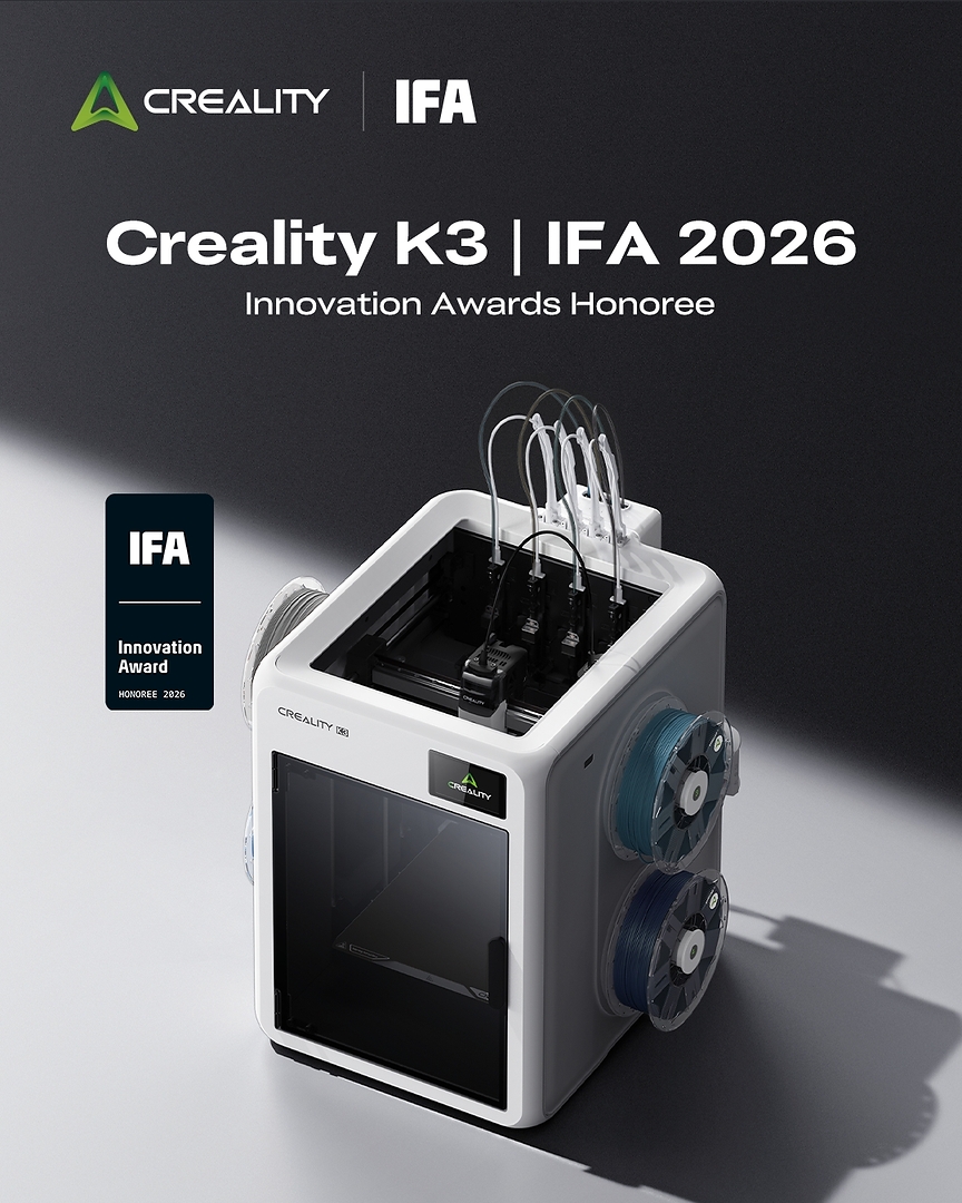 Creality K3 Swaps Nozzles in 4.8 Seconds for Faster Multicolor Prints