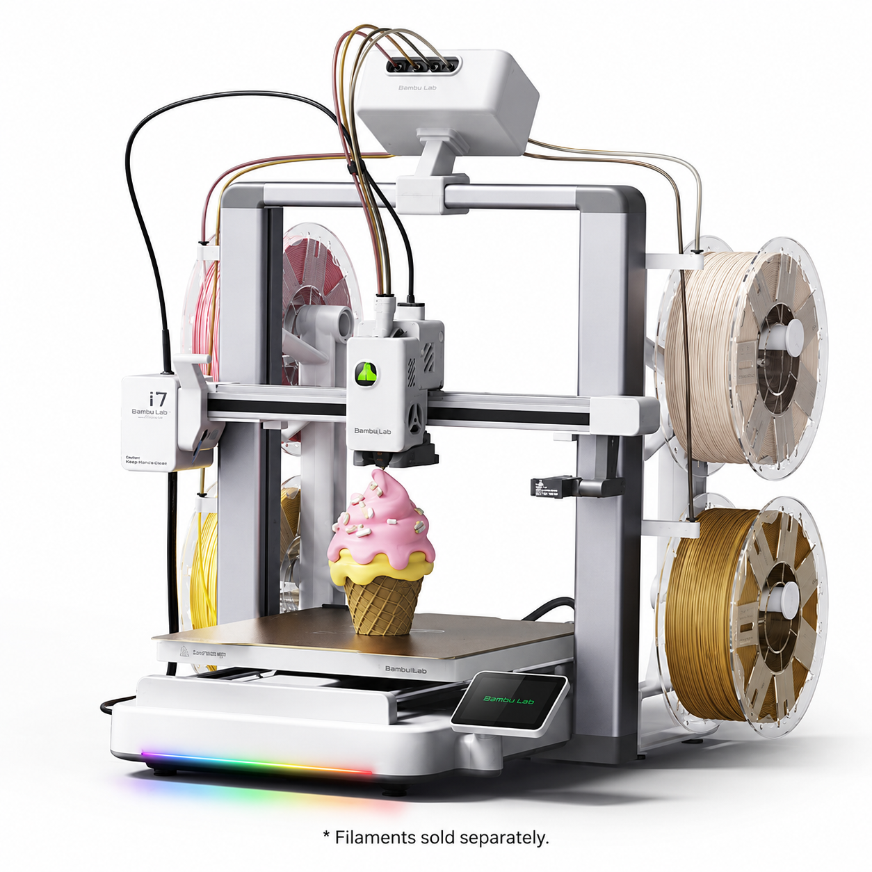 Creality SPARKX i7 Nano Packs Four-Color Printing Into a $299 Desktop Printer