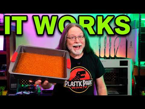 Drying Desiccant on Your 3D Printer's Heated Bed Actually Works