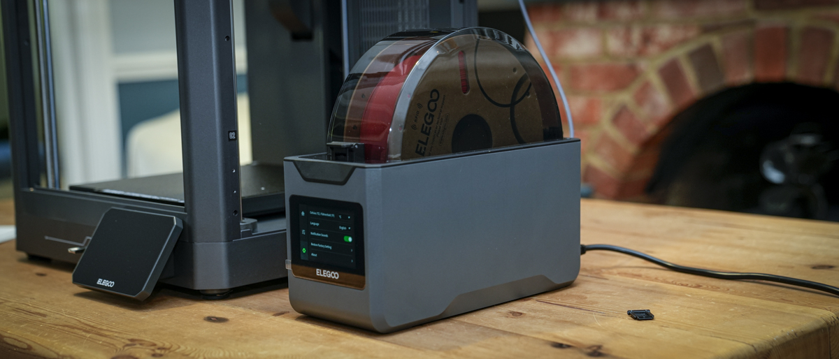 Elegoo's H1 HT Filament Dryer Heats Up to 85C and Actually Looks Good