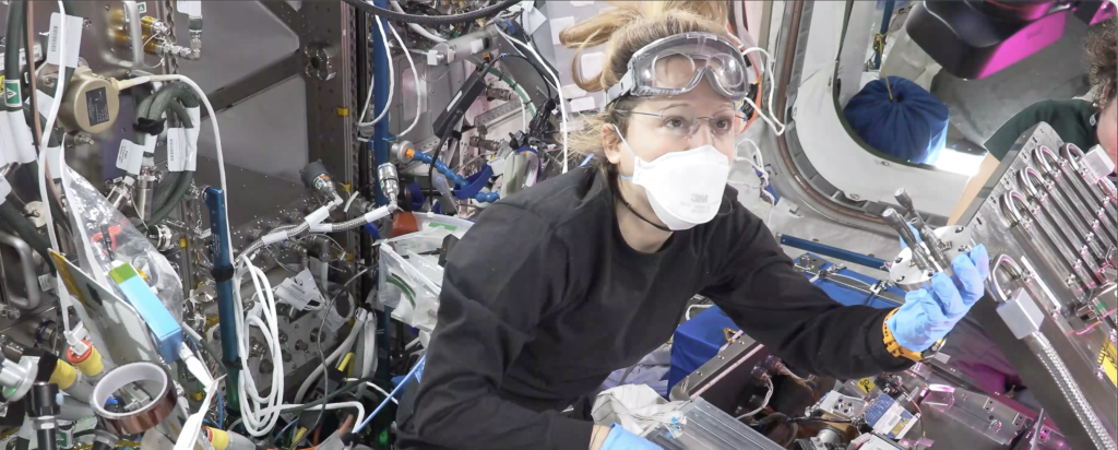 ESA's ISS Metal 3D Printer Just Built Its Fifth Part in Space