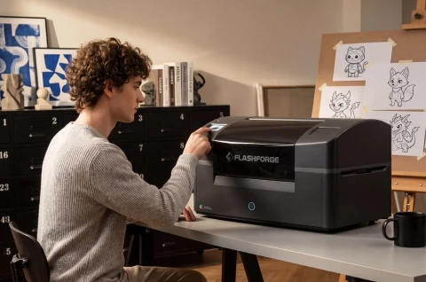 Flashforge CJ270 Brings Full-Color 3D Printing to the Desktop for $3,999