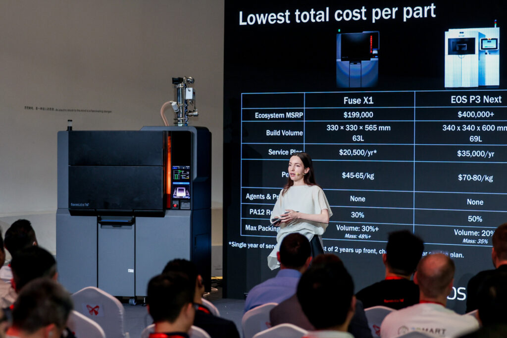 Formlabs Shows Fuse X1 Industrial SLS 3D Printer at Shenzhen Partner Summit