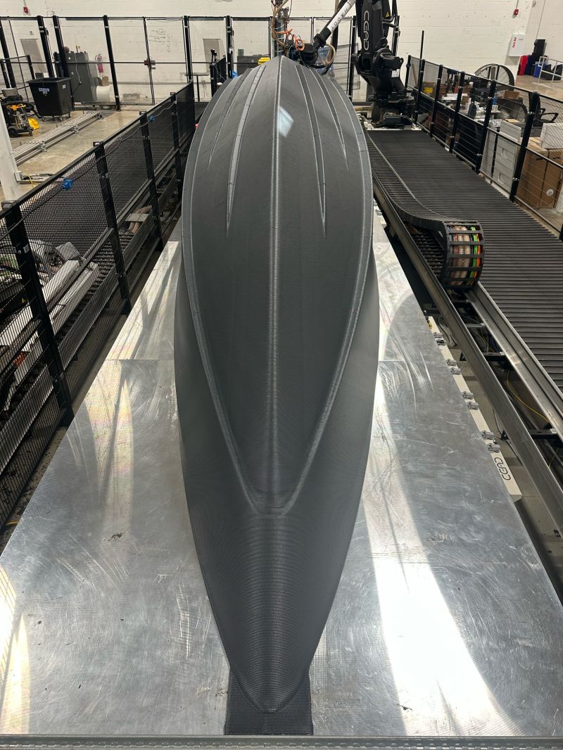 Haddy 3D Prints the TF-179 Drone Boat for U.S. Military Customers
