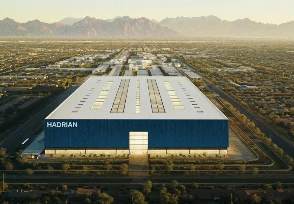 Hadrian Raises $1.37B at a $7.9B Valuation to Build Defense Factories