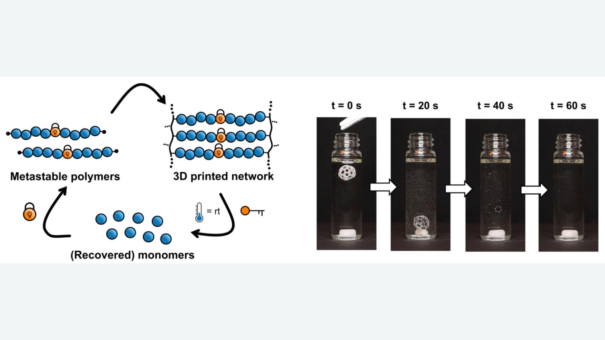 Heidelberg Team Makes Recyclable Resin for Light-Based 3D Printing