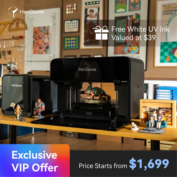 HeyGears G1 Crowdfunds Over $14M for Desktop Full-Color 3D Printing