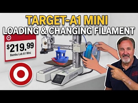 How to Do Two-Color Prints on the Bambu Lab A1 Mini With a Filament Change