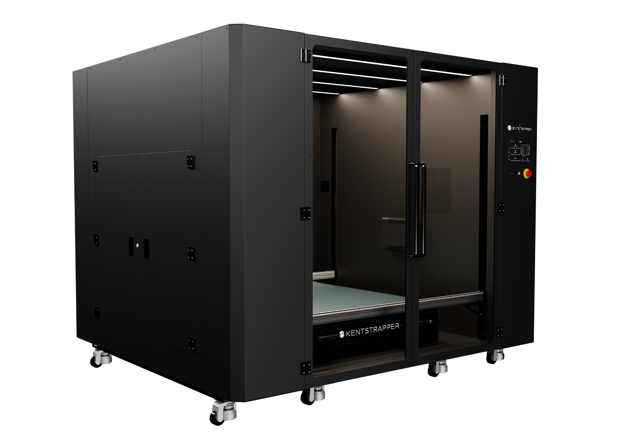 Kentstrapper Mille 3D Printer: 1m³ Build Volume, Production Features