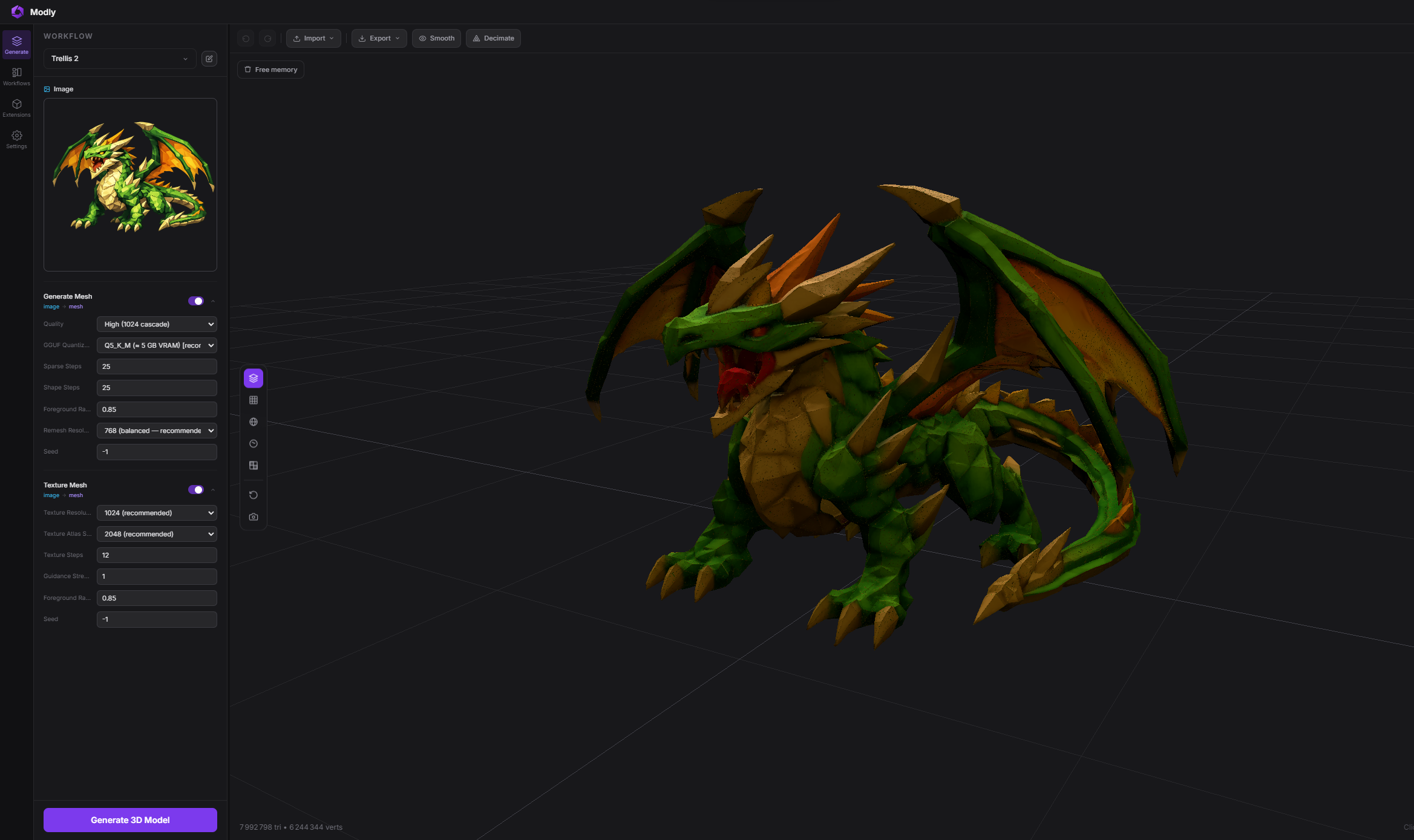 Modly Runs AI 3D Model Generation Directly on Your Desktop GPU