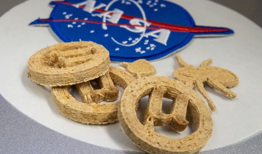 NASA-Backed Project Turns Plastic Waste Into 3D-Printed Space Cookies