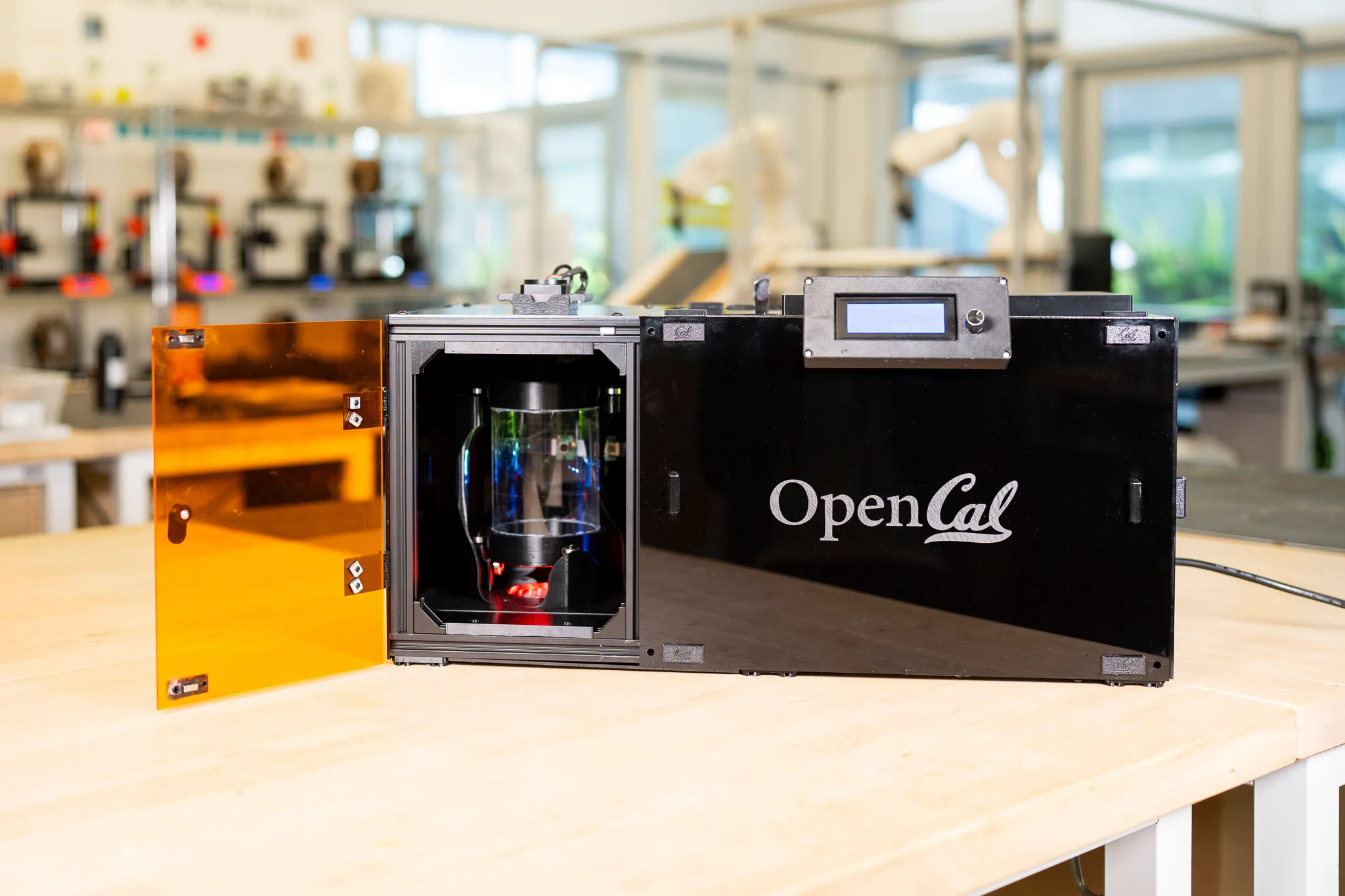OpenCAL's Open-Source Volumetric 3D Printer Prints Objects in Seconds