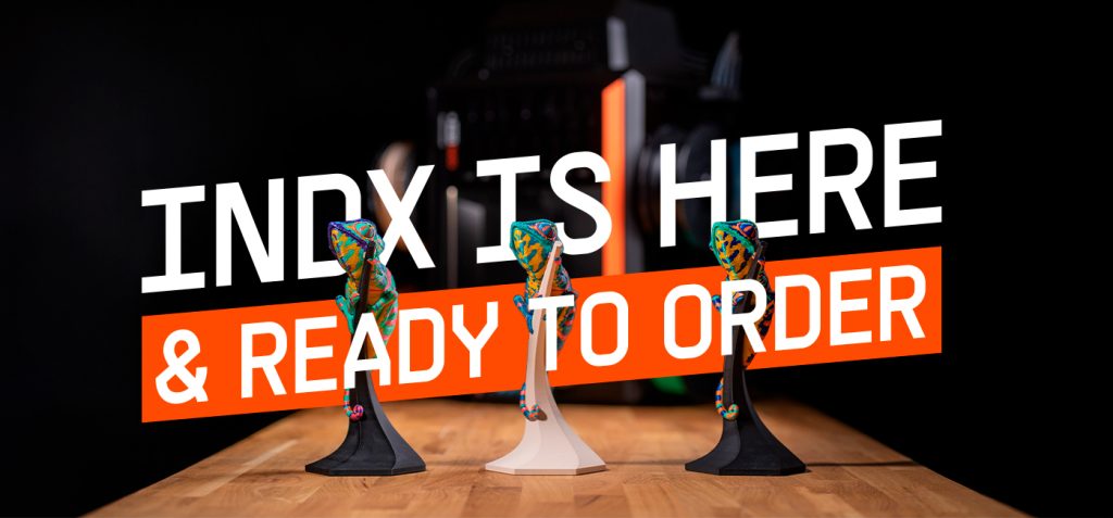 Prusa's INDX Toolchanger Adds 8 Colors to the CORE One Plus