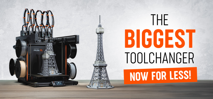 Prusa XL Gets Price Drop and New Toolheads for 2026
