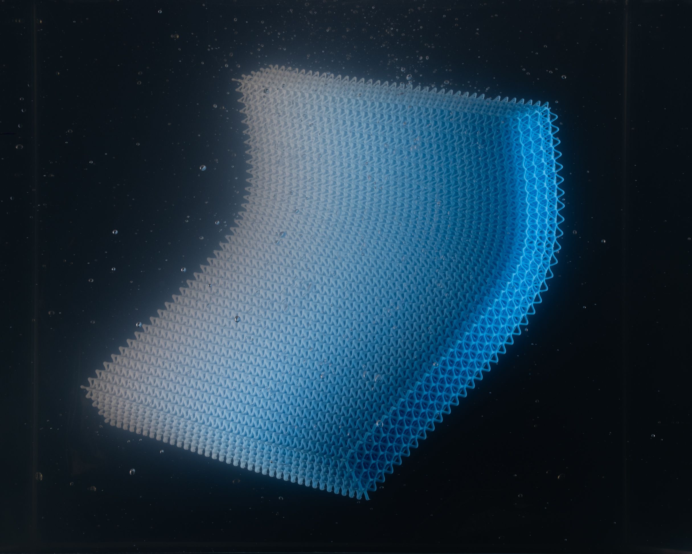 RLP Prints Silicone Parts in a Gel Bath, No Supports Needed