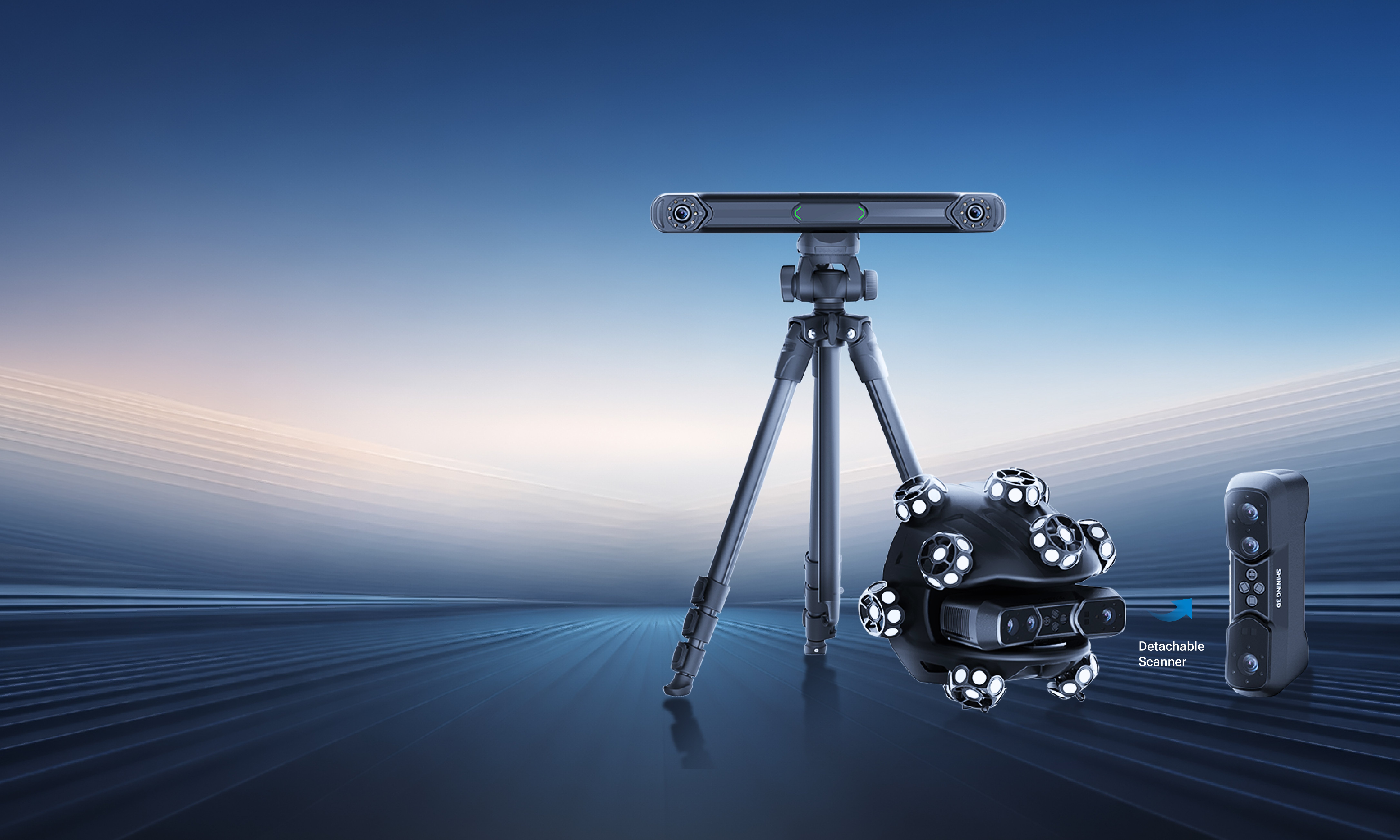 SHINING 3D's EinScan Trak Scans Large Objects Without Markers