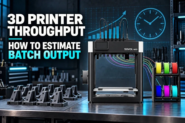 3D Printer Throughput: Why Speed Specs Do Not Tell the Whole Story