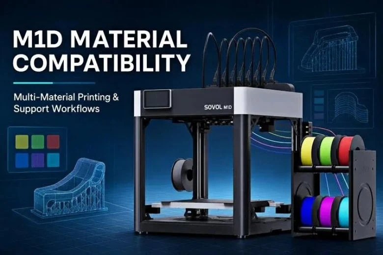 How to Mix Filaments on the Sovol M1D Without Ruining Your Print