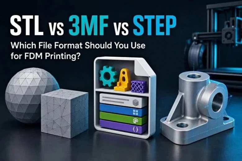 STL vs 3MF vs STEP: Which 3D File Format Actually Matters for FDM Printing