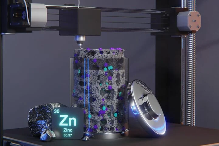 UCLA 3D-Printed Battery Electrode Stores 7x More Energy