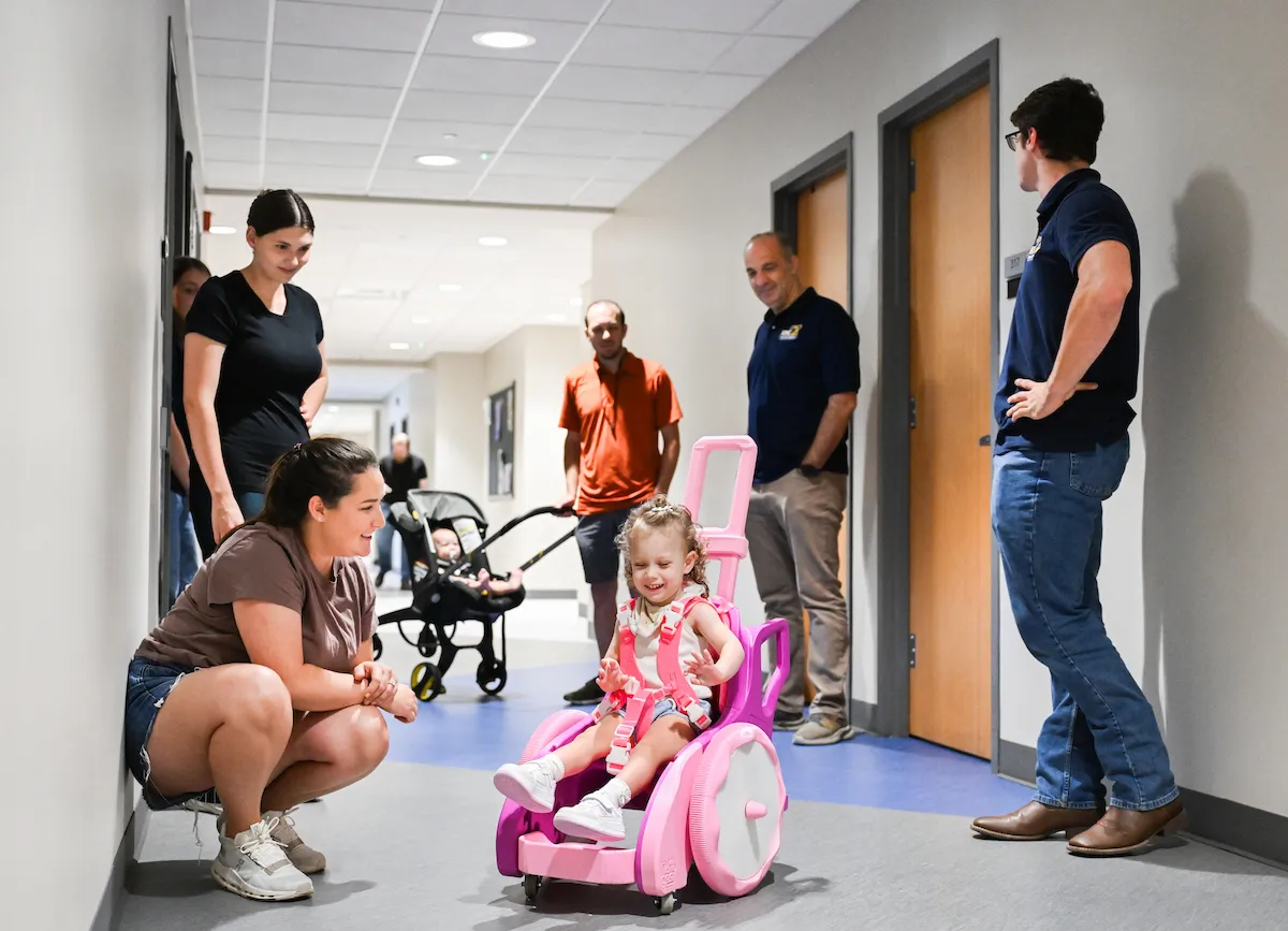 UTC Student 3D-Prints a Mobility Chair for Toddler With Cerebral Palsy