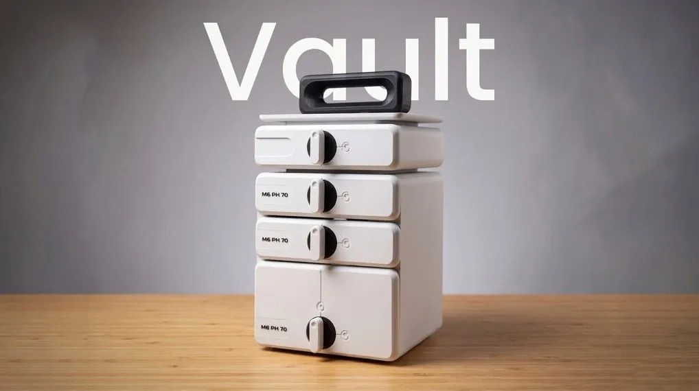 Vault Modular Storage System Brings 3D-Printable Organization to Kickstarter