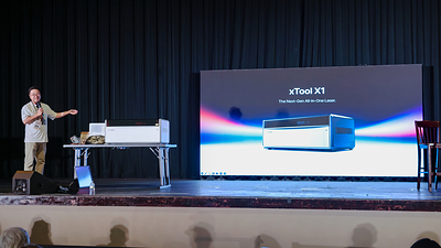 xTool X1 Puts High-Speed Laser Engraving and Cutting on One Desktop